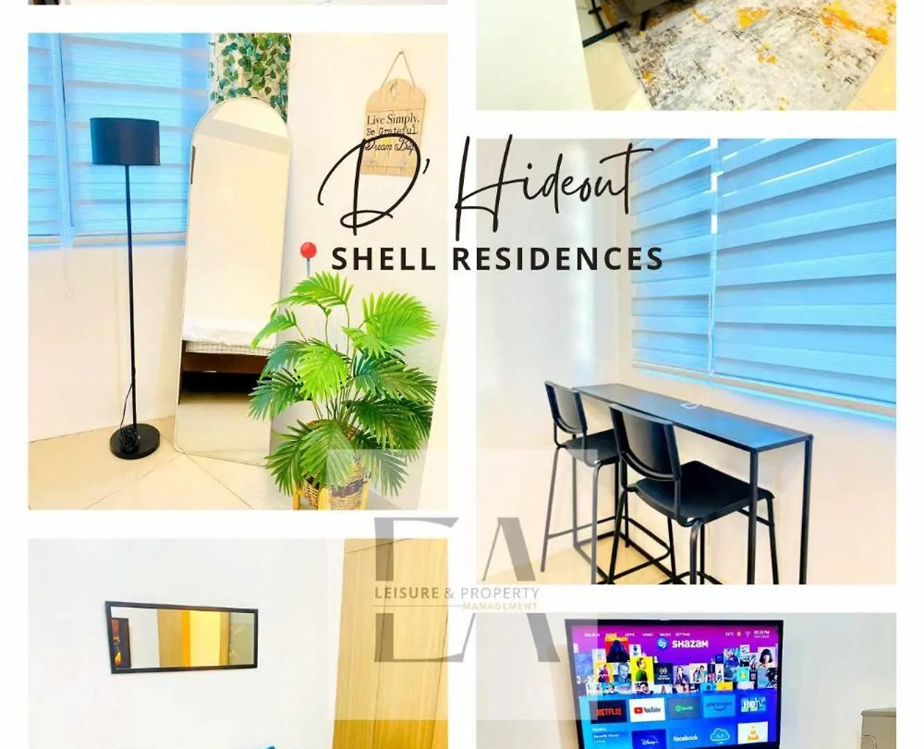 Aparthotel D'Hideout In Shell Residences Moa Pasay Manila Filippine